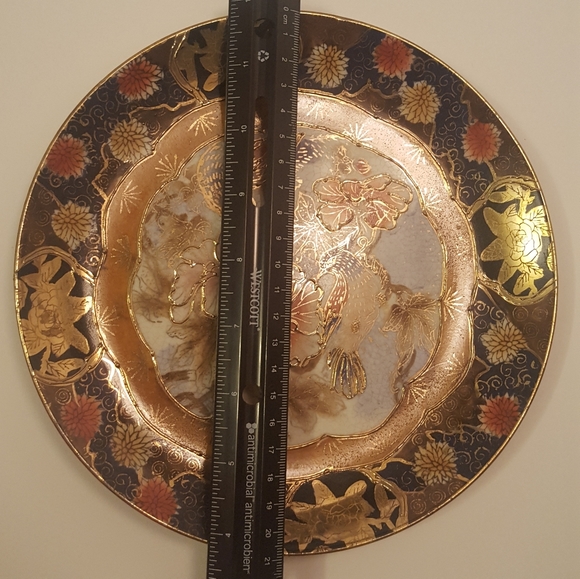 Rare Royal Satsuma plate | 8/10 - Picture 11 of 15